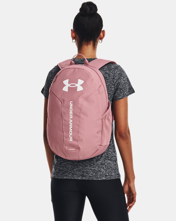 UA Hustle Lite Backpack, Pink, pdpMainDesktop image number 4